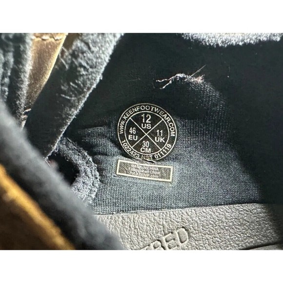 Keen Shoes Men’s Size 12 Brown Leather Strap Open ￼Toe Hiking Sandals Outdoors ￼ - Picture 2 of 9